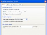 4Media PowerPoint to Flash Screenshot