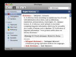 German-English Collins Pro Dictionary for Mac Screenshot