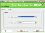 Chat Translator for MSN Screenshot