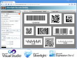 Silverlight Barcode Professional Screenshot