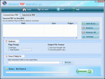Advanced PDF Converter Screenshot