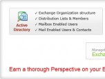Exchange Mailbox, Distribution Lists Reports - Man Screenshot