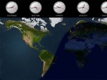 Solar World Clock Screenshot
