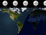 Solar World Clock