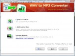 A-PDF WAV to MP3 Converter Screenshot
