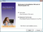 Protegent PC  - Complete PC Security Screenshot