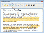 TextEgg Simple Encryption Software Screenshot