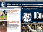 UCONN Huskies IE Browser Theme Screenshot