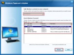 Windows Password Unlocker Professional Screenshot