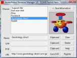 AtomicRobot Password and Link Manager Screenshot