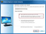 Windows Password Unlocker Enterprise Screenshot