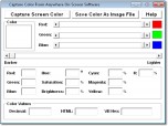 Capture Color From Anywhere On Screen Software Screenshot