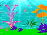 Digital Aquarium Screensaver Screenshot