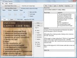 SRS Recipe Organizer Screenshot