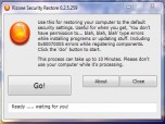 Security Restore Screenshot