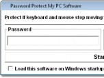 Password Protect My PC Software Screenshot