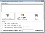 Random Slideshow Video Player Software
