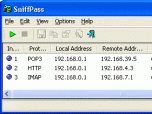 SniffPass Screenshot