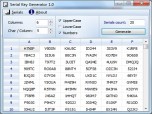 Serial Key Generator Screenshot