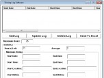 Driving Log Software Screenshot