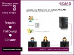 EQMS Standard Edition:Small Business CRM Screenshot