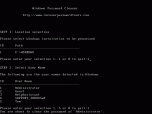 Windows Password Cleaner Standard Screenshot