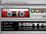 Xstar Radio Chrome Screenshot