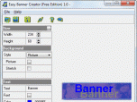 Easy Banner Creator (Free Edition) Screenshot