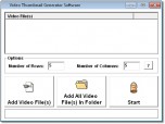 Video Thumbnail Generator Software Screenshot