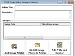 HTML Photo Gallery Generator Software