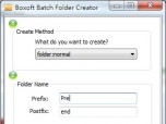 Boxoft Batch Folder Creator Screenshot