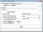 DBF To CSV Converter Software Screenshot