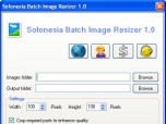 Sofonesia Batch Image Resizer Screenshot