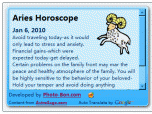 Horoscope Daily Windows Gadget