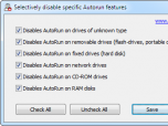 Disable Autorun Screenshot