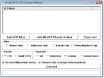 vCard VCF To CSV Converter Software Screenshot