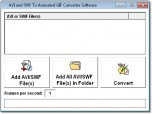 AVI and SWF To Animated GIF Converter Software Screenshot