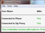 Personal PBXMate (SoliCall) Screenshot