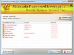 Miranda Password Decryptor Screenshot
