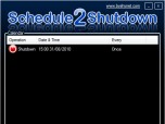 Schedule Shutdown 2