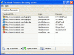 Facebook Password Recovery Master Screenshot