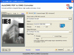 AutoDWG PDF to DWG Converter Stand-Alone Screenshot