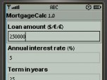 MortgageCalc for mobile