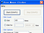 Free Mouse Clicker Screenshot