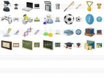 Desktop Education Icons