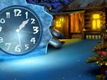 Cosy Christmas Clock ScreenSaver Screenshot