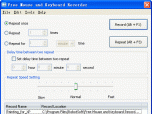 Free Mouse and Keyboard Recorder Screenshot