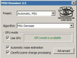 MSU Denoiser VirtualDub plugin Screenshot