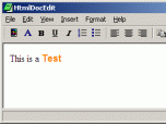 HtmlDocEdit Screenshot