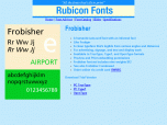 Frobisher Font OpenType Screenshot